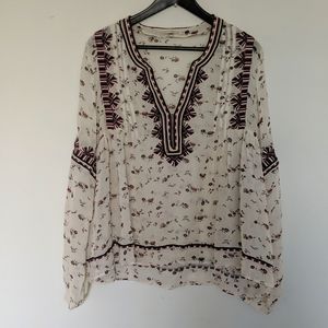 Ulla Johnson Floral embroidered blouse
